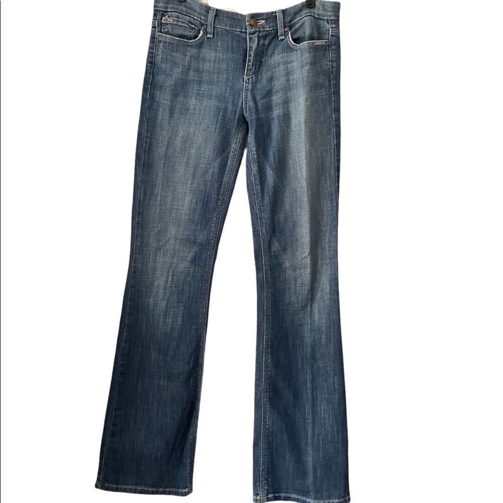 Joe’s Jeans Womens 28 Retro Y2K Casual Denim Straight Leg Mid Rise Pants Blue